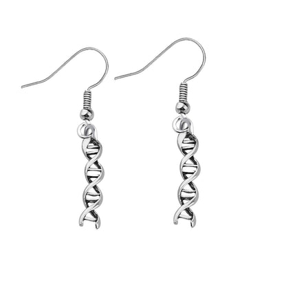 Microscope Dangle Earrings DNA Double Earrings Scientist Gifts Biology Chemistry Teacher Gift Science Nerd Jewelry Gifts