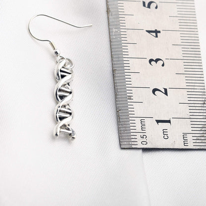 Microscope Dangle Earrings DNA Double Earrings Scientist Gifts Biology Chemistry Teacher Gift Science Nerd Jewelry Gifts