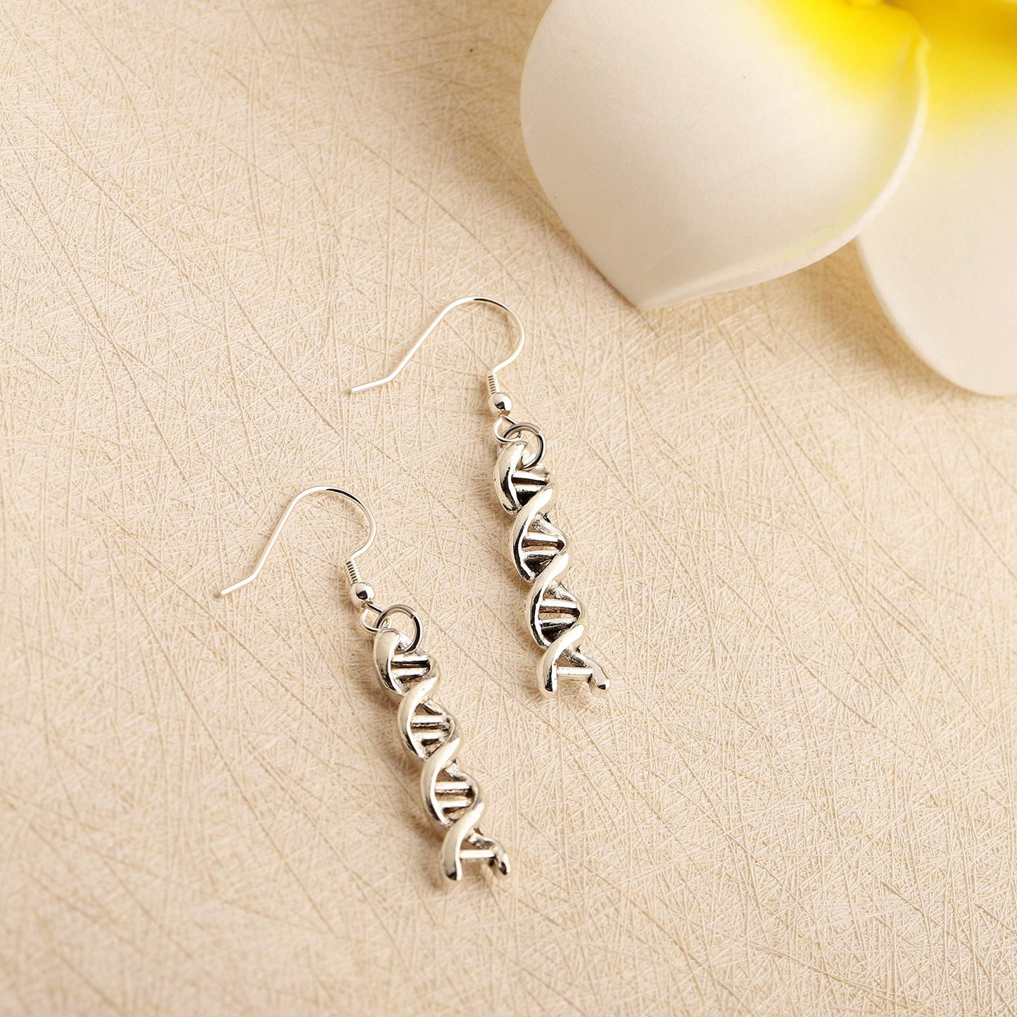 Microscope Dangle Earrings DNA Double Earrings Scientist Gifts Biology Chemistry Teacher Gift Science Nerd Jewelry Gifts