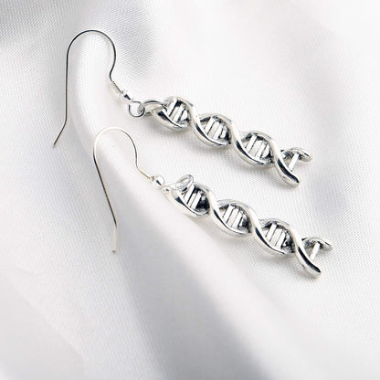 Microscope Dangle Earrings DNA Double Earrings Scientist Gifts Biology Chemistry Teacher Gift Science Nerd Jewelry Gifts