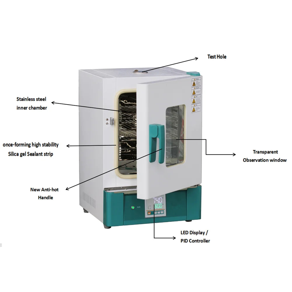 WHL-45B Laboratory Constant-temperature Desiccant Drying Oven Machine 45L - Lab supply international 