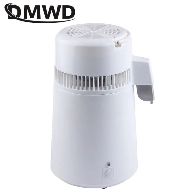 DMWD Pure Water Distiller 4L plastic jug water Distilled machine stainless steel Water Purifier Dental Distillation Equipment US - Lab supply international 