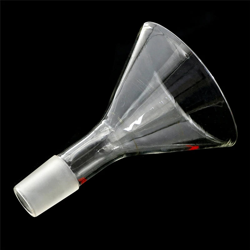 Borosilicate Glass Laboratory Powder 100ml Funnel Lab Chemistry Glassware Funnel 24/40