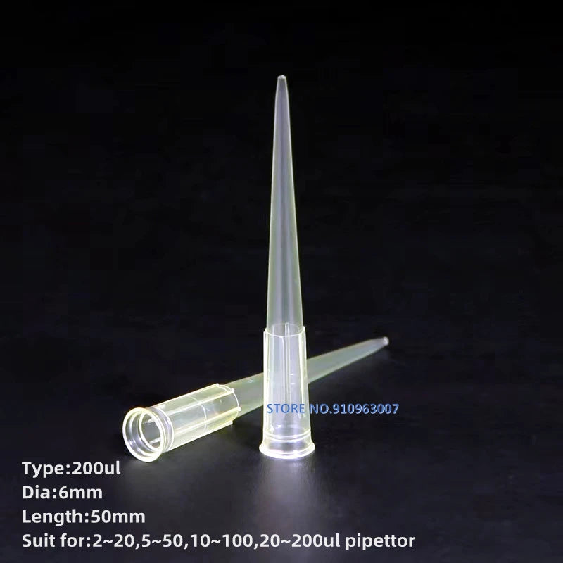 Plastic Pipette Tips Disposable 10ul 200ul 1000ul 5ml 10ml  for Lab Microbiological Test Pipettor Tips