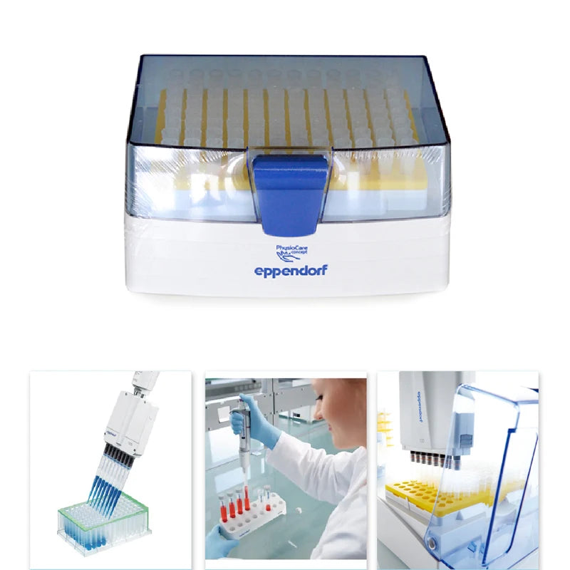 Eppendorf Laboratory Pipette Tips EpTIPS Boxs Delicate Tip Box 0.1-10µl/ 2-200µl Lab Microbiological Sterile Tips