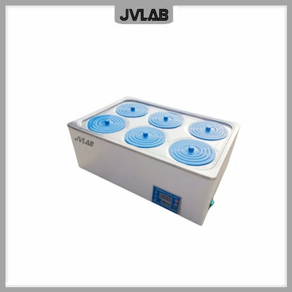 Thermostat Water Bath Digital Water Bath Boiler Heating Constant Temperature Tank Six Wells HH-6 Capacity 20 L Temp. RT-100(C)