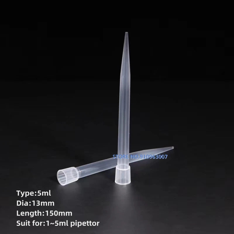 Plastic Pipette Tips Disposable 10ul 200ul 1000ul 5ml 10ml  for Lab Microbiological Test Pipettor Tips