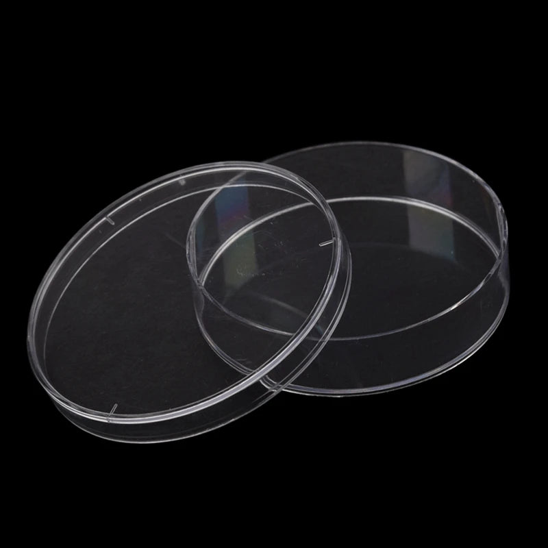 40Pcs Sterile Petri Dishes With Lids For Lab Plate Bacterial Yeast 55Mm X 15Mm - Lab supply international 