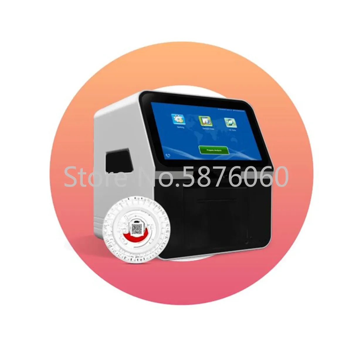 Cannie Dog Vet Veterinary Animal Chemistry+ Coagulation + Electrolyte Feline Analyzer Machine Breeder SMT120VP Reagents