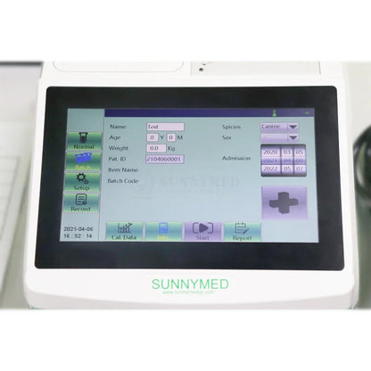 SY-B174V Vet dry Immunofluoresence Quantitative Analyzer Machine