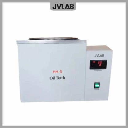 Thermostat Oil Bath Water Bath Boiler Heating Constant Temperature Tank Round Single-holes HH-S Capacity 11L Temp.RT ~ 300(C)