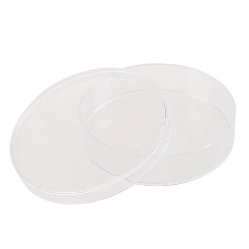 40Pcs Sterile Petri Dishes With Lids For Lab Plate Bacterial Yeast 55Mm X 15Mm - Lab supply international 