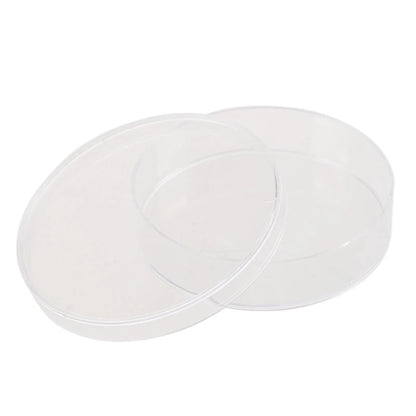 40Pcs Sterile Petri Dishes With Lids For Lab Plate Bacterial Yeast 55Mm X 15Mm