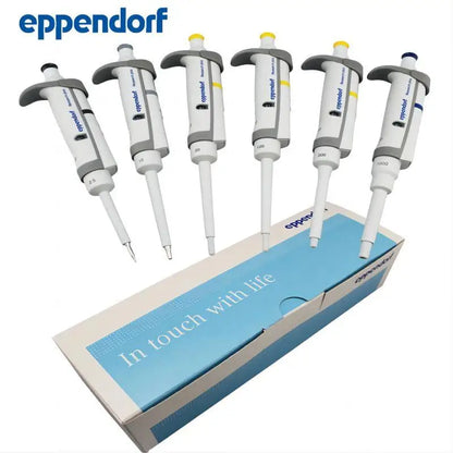 Eppendorf Research Plus Complete Sterilized Single-channel Pipettes with 10/20/100/200/1000ul Capacity for Scientific Lab