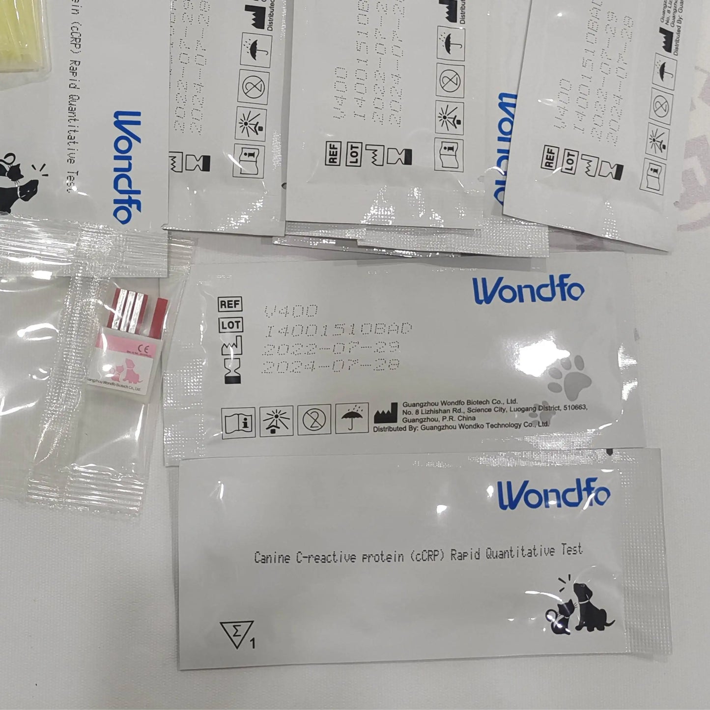 Wondfo Vet Progesterone Test Kit Progestrone Test for Dog Progestrone Test Finecare Dog Analyzer Canine Prog(cProg)