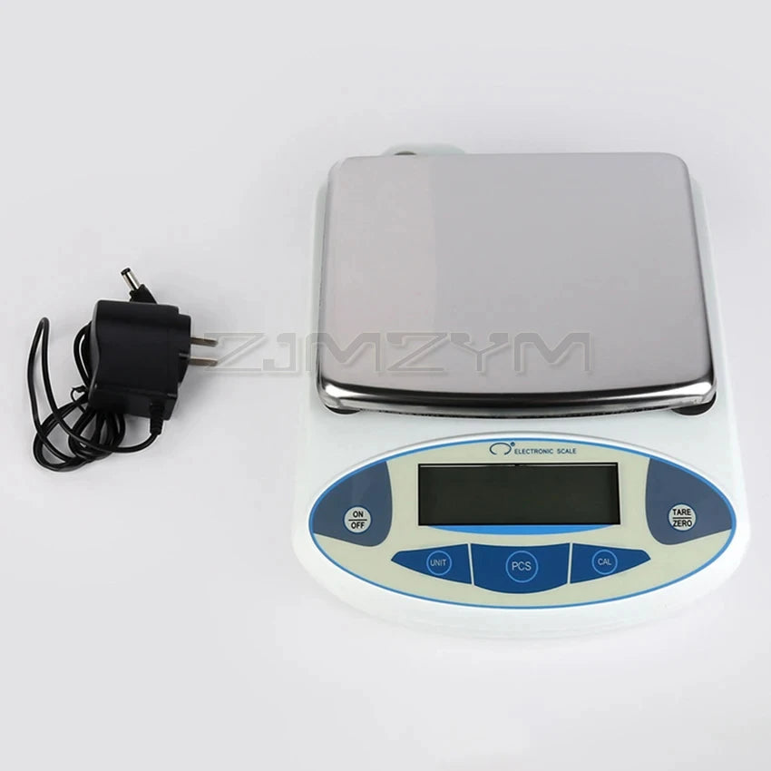 3000/5000g/30kg 0.01g/0.1g Digital Electronic Balance Lab Jewelry Scale High Precision Industrial Kitchen Weighing Balance Scale - Lab supply international 