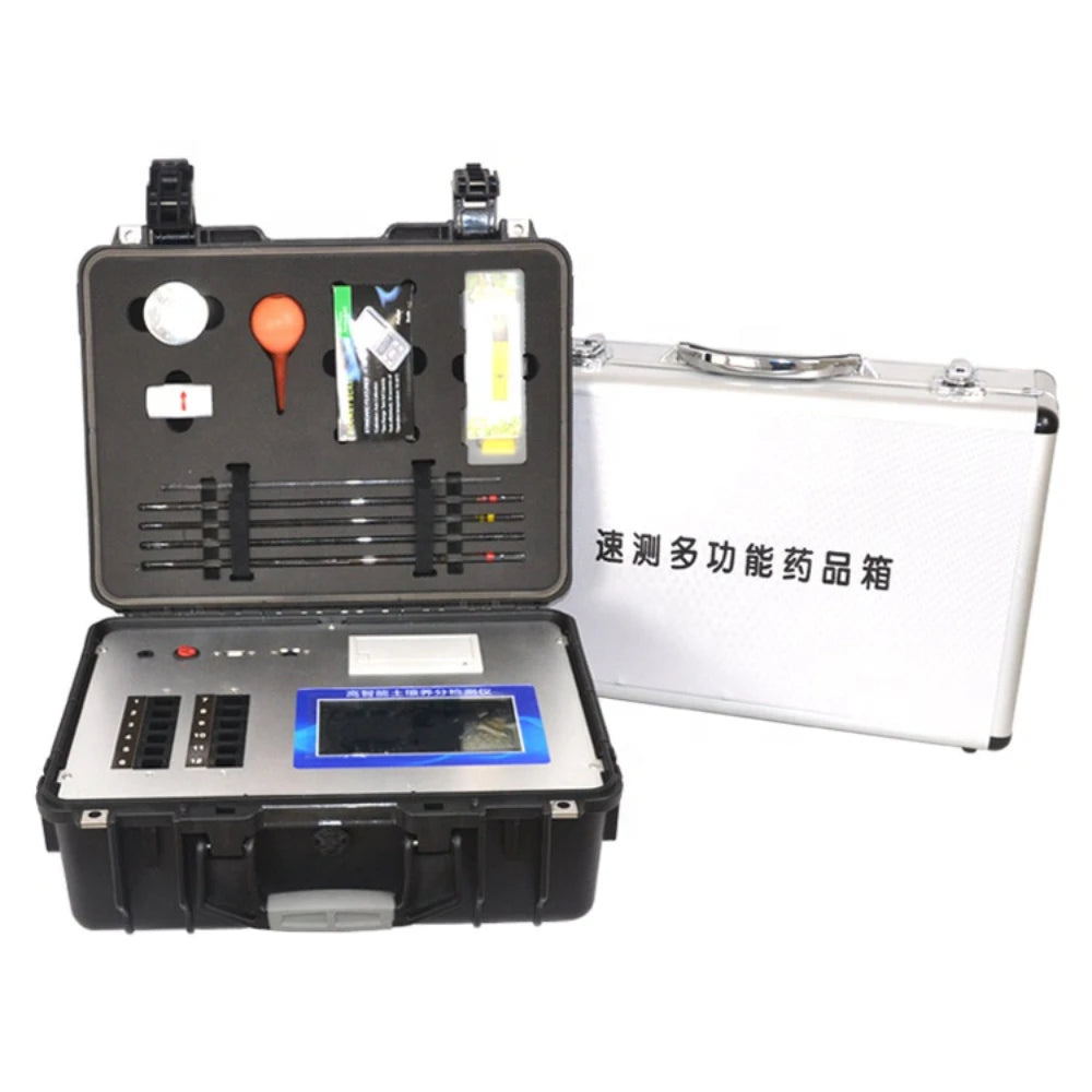 Soil Nutrient Analyzer Tester Fertilizer Rapid  Farm Laboratory NPK Fertility     Detector - Lab supply international 