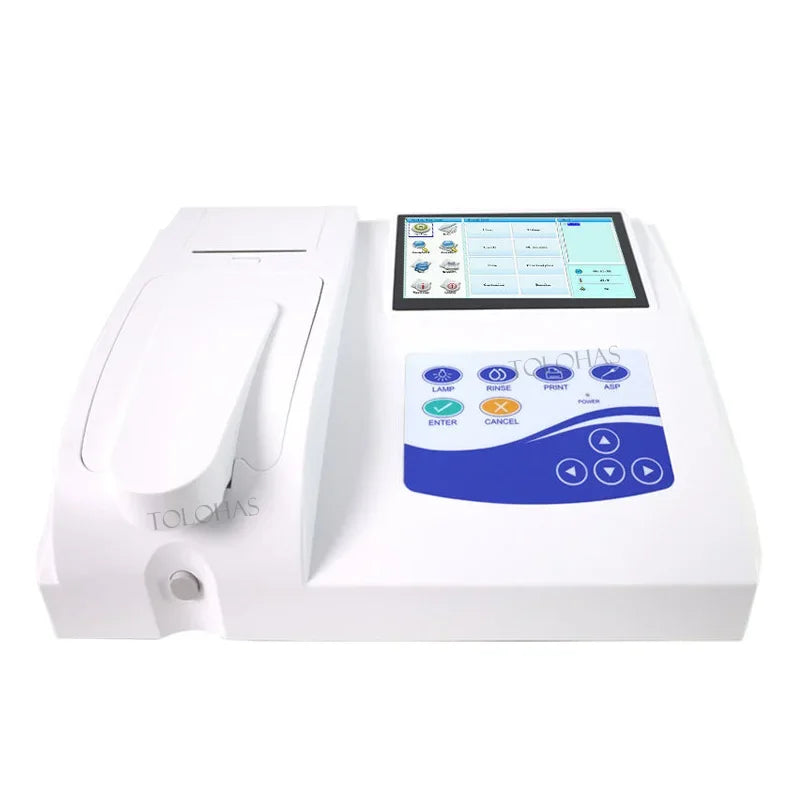 LHBC300 Semi Automatic Biochemical Analyzer Medical Diagnoses Analyser Al  Chemistry Laboratory Analyzer