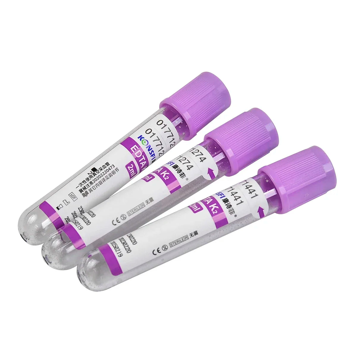 Medical Lab Vacuum Blood Collection Coagulation/Tubes/EDTA Tubes 2/3/5ML Pet Supplies