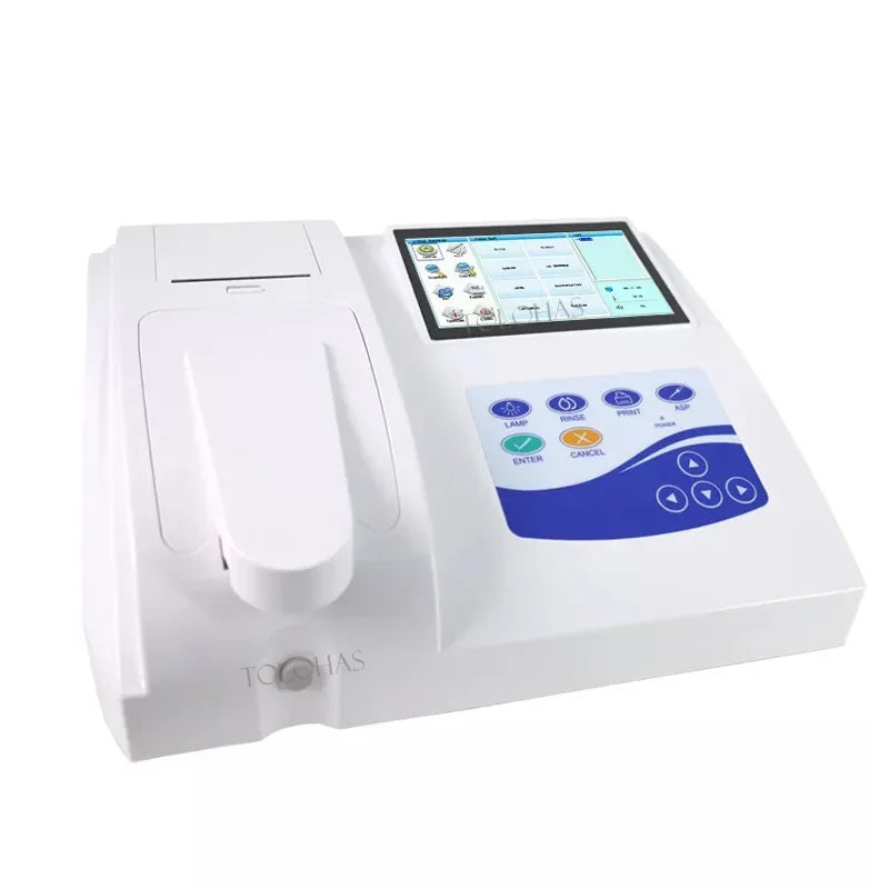 LHBC300 Semi Automatic Biochemical Analyzer Medical Diagnoses Analyser Al  Chemistry Laboratory Analyzer