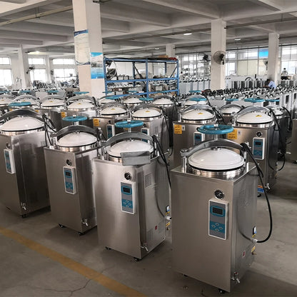 100l 150 Liter USA Instock for Canned Food Mushroom Substrate Vertical Autoclave Sterilizer Machine - Lab supply international 