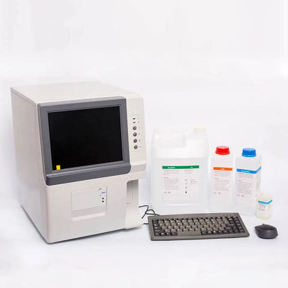 Auto Hematology Analyzer With Sscreen For Human And Vet On Stock B002D