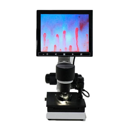 Digital Microscope Zoom Nailfold Capillary Microcirculation Detector Blood Microcirculation Analyzer with 7/8/9" Digital Screen