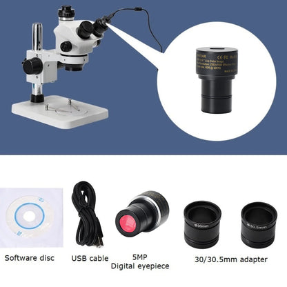 5MP 2K FHD Digital Eyepiece USB Electronic Ocular Microscope CMOS Type-C Microscope Camera for Microscopio Stereo and Biological