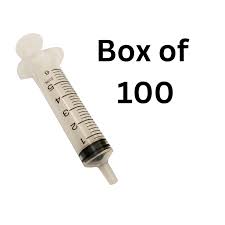 Syring 5 ml for scientific use , box 100 pcs