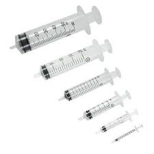 Syring 3 ml for scientific use , box 100 pcs