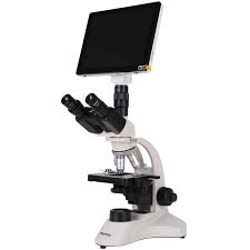 Phenix PH50-3A43L-A Portable Optical Microscopic LCD Screen Digital Trinocular Medical Biological Microscope